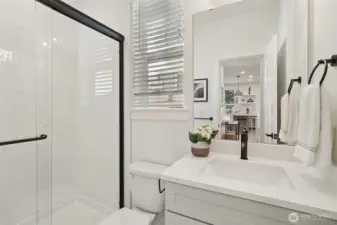 3/4 bath on main