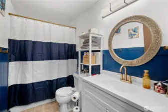 Large full bathroom