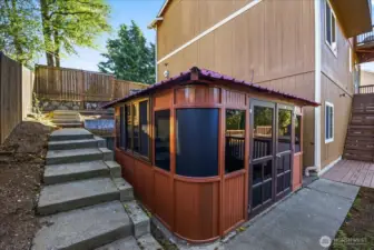 Covered Hot Tub
