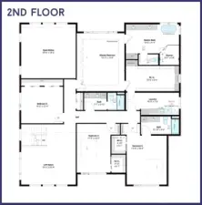 Second Floor Floor Plan
