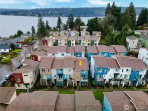 A vivid and wonderful newer community featuring greenery open spaces, a playground - perfect for strolling, with plenty of guest parking both within the community and along the side streets.