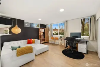 Large bedroom on entry level (1st story)