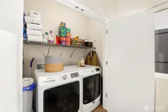 Laundry next to primary on 3rd level