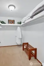 Primary Walk-In Closet