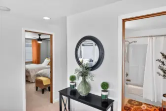 Upstairs Guest Bedroom & Guest Bathroom