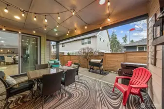 Gas stubbed to the patio for your bbq