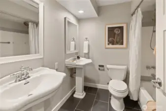 Upper level Hall Bath.