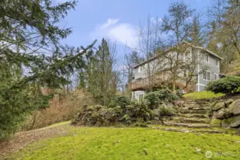 Peaceful, serene privacy abounds.