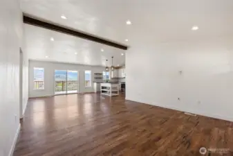 Lots of light and views from each window