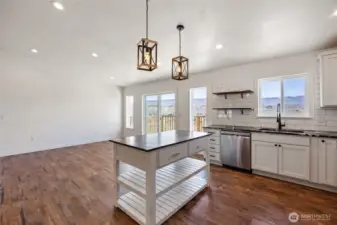 Room to host - you know everyone hangs out in the kitchen :)