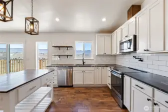 Pot filler over the stove