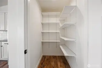 WALK IN pantry!