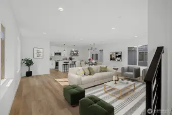 Photos virtually staged