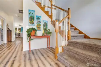 Engineered hardwood floors