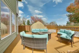 Great for outdoor living and entertainment