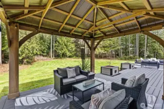 14'x12' covered gazebo