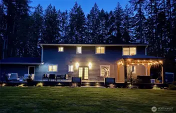 Beautiful ambient deck lighting