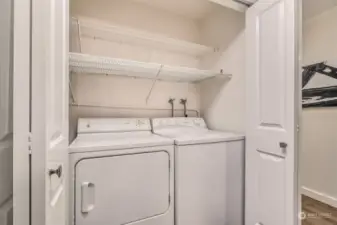 Laundry / hot water tank area