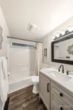 Main floor bath.