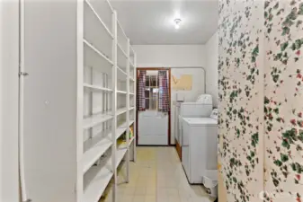 Laundry Room w/ Ample Storage Space