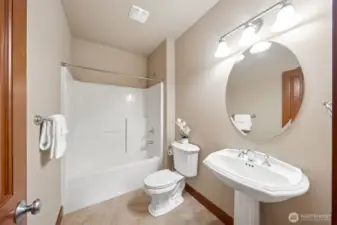 This Full Bath is conveniently located on the main floor.