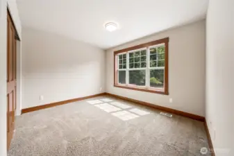 Bedroom #2 is spacious & overlooks the front of the Home.