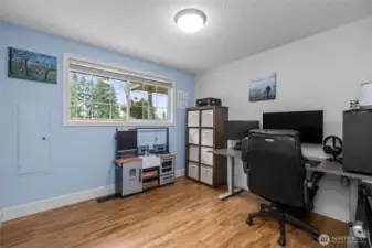 3rd Bedroom which functions well as a home office space