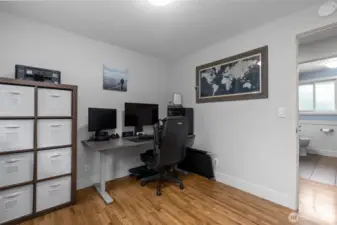 3rd Bedroom which functions well as a home office space