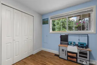 3rd Bedroom which functions well as a home office space
