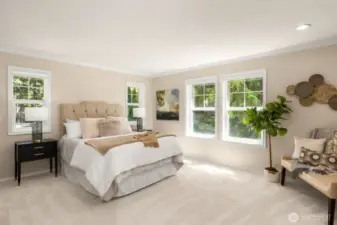 Private & Spacious Primary Bedroom