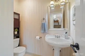 half bath on main floor
