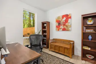 Study/office on main floor