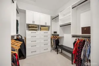 Amazing closet space