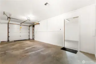 Generous storage room offers space for gear, tools, or seasonal equipment.