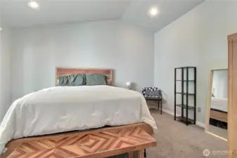 Good sized primary bedroom with plenty of space to enjoy everyday of the week.