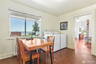 Another gorgeous view from the kitchen