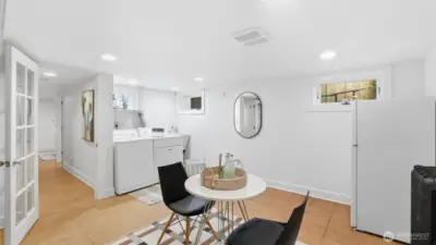 Lower level bonus/rec room