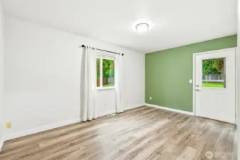 Lower level bonus room