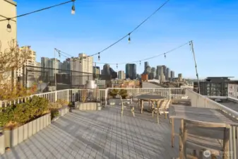 Rooftop deck