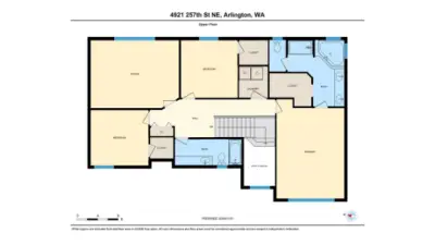 Floorplan of second level