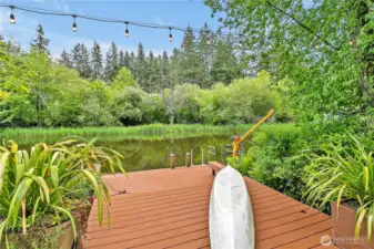 A beautiful space to soak in the view.