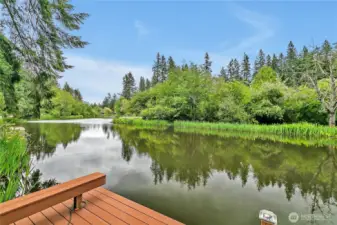 This peaceful, non-motorized lake is teeming with five species of fish.