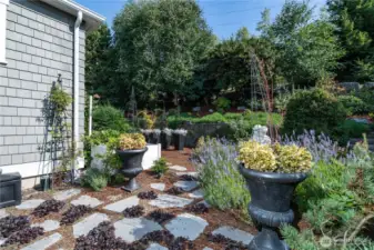 Side garden