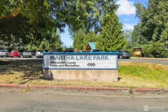 Close to Martha Lake