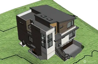 New house to be built with approved construction permit