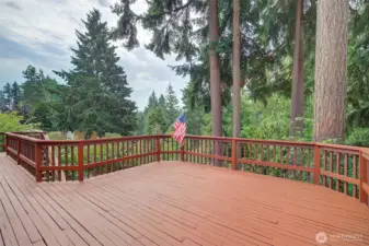 Take a look at this! Large enough deck for entertaining.