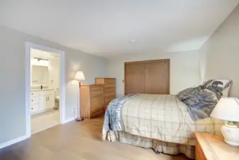 Wait until you walk in to the recently updated primary bath.