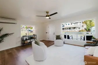 Tons of natural light come through these windows!