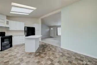 Kitchen & Dining area.