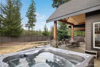 Hot Tub just off primary bedroom